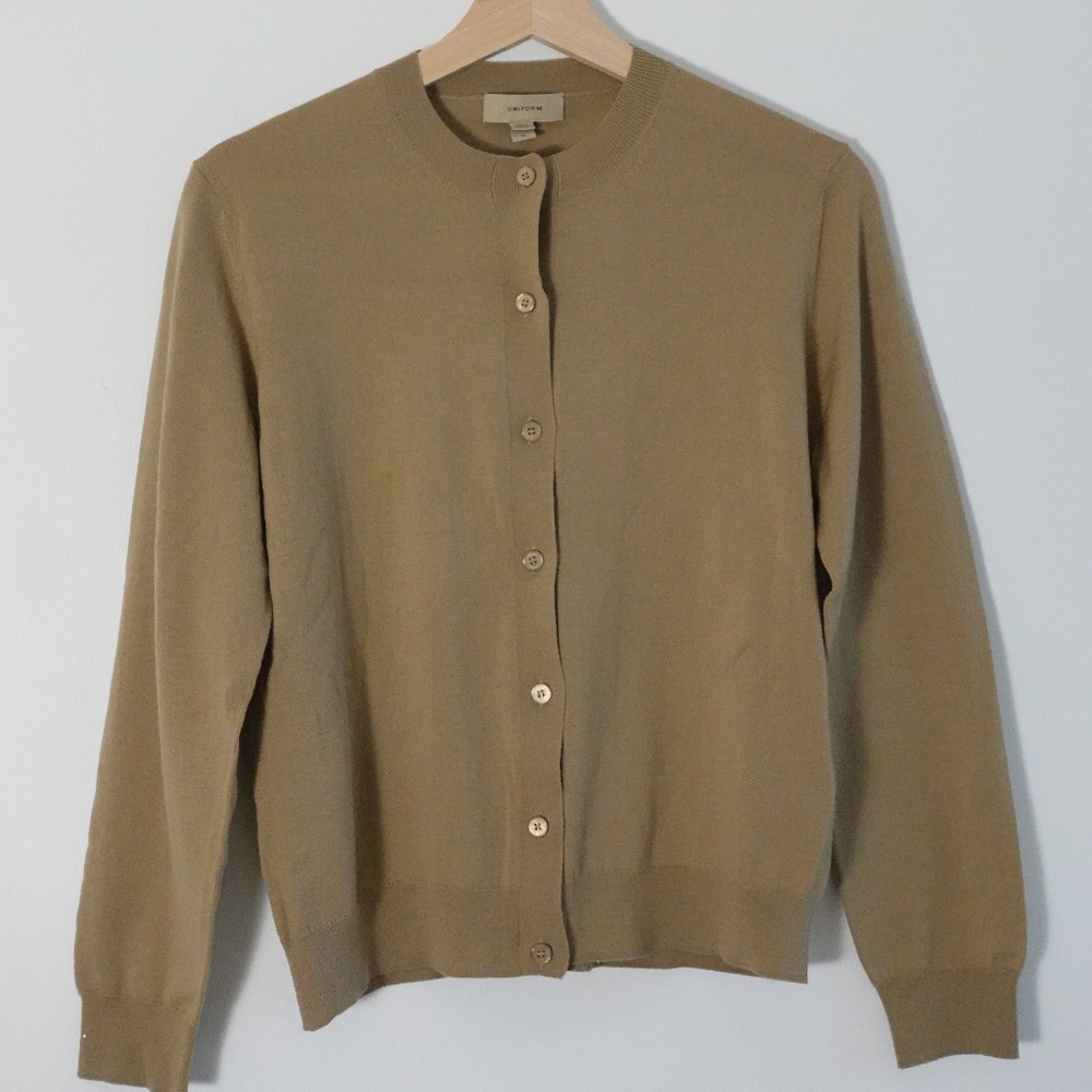Burberry Uniform Knit Cardigan Sweater Size M
